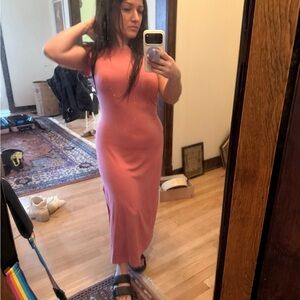 Athleta Dusty Rose Maxi Dress